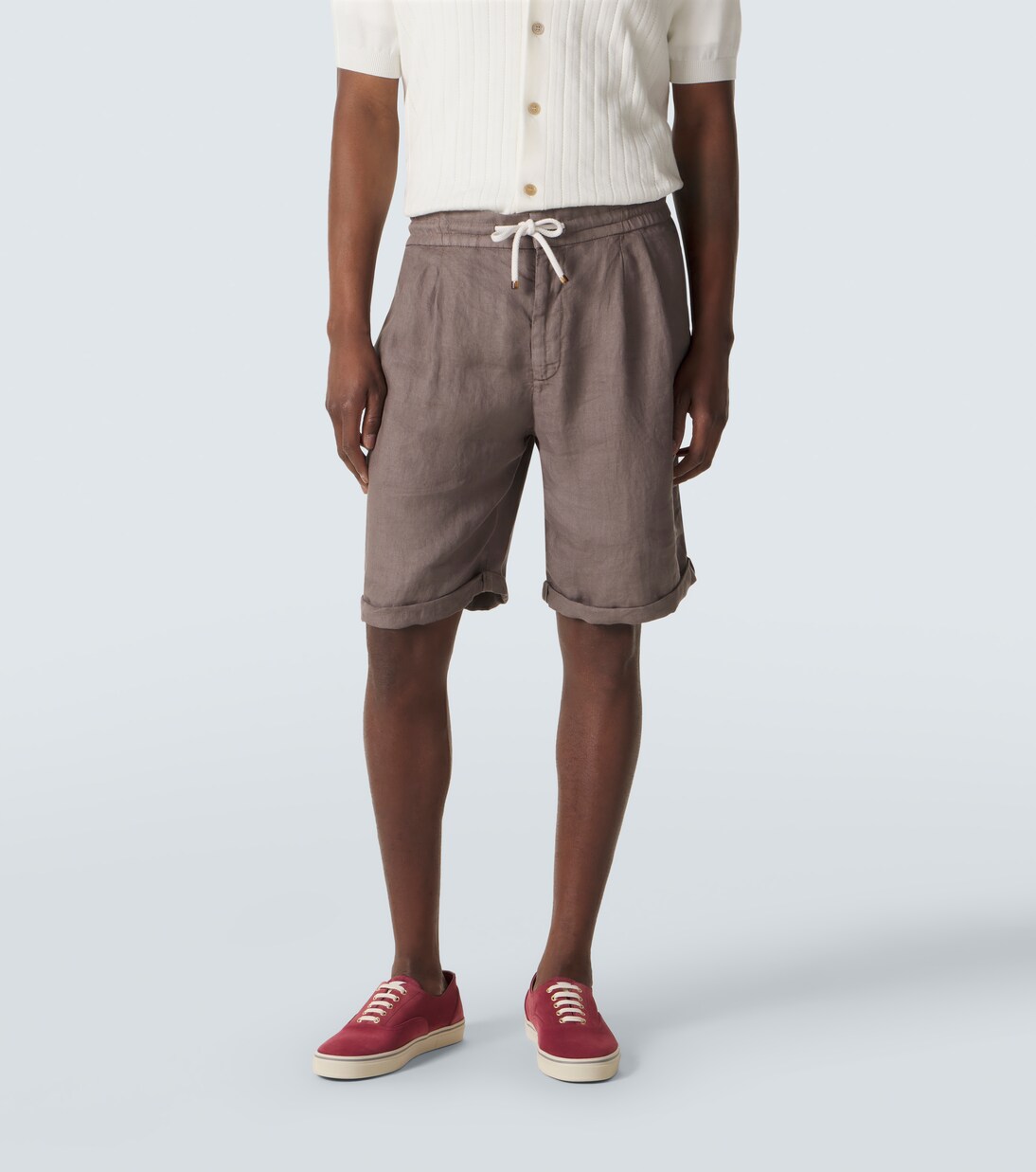 Shorts aus Leinen | Brunello Cucinelli