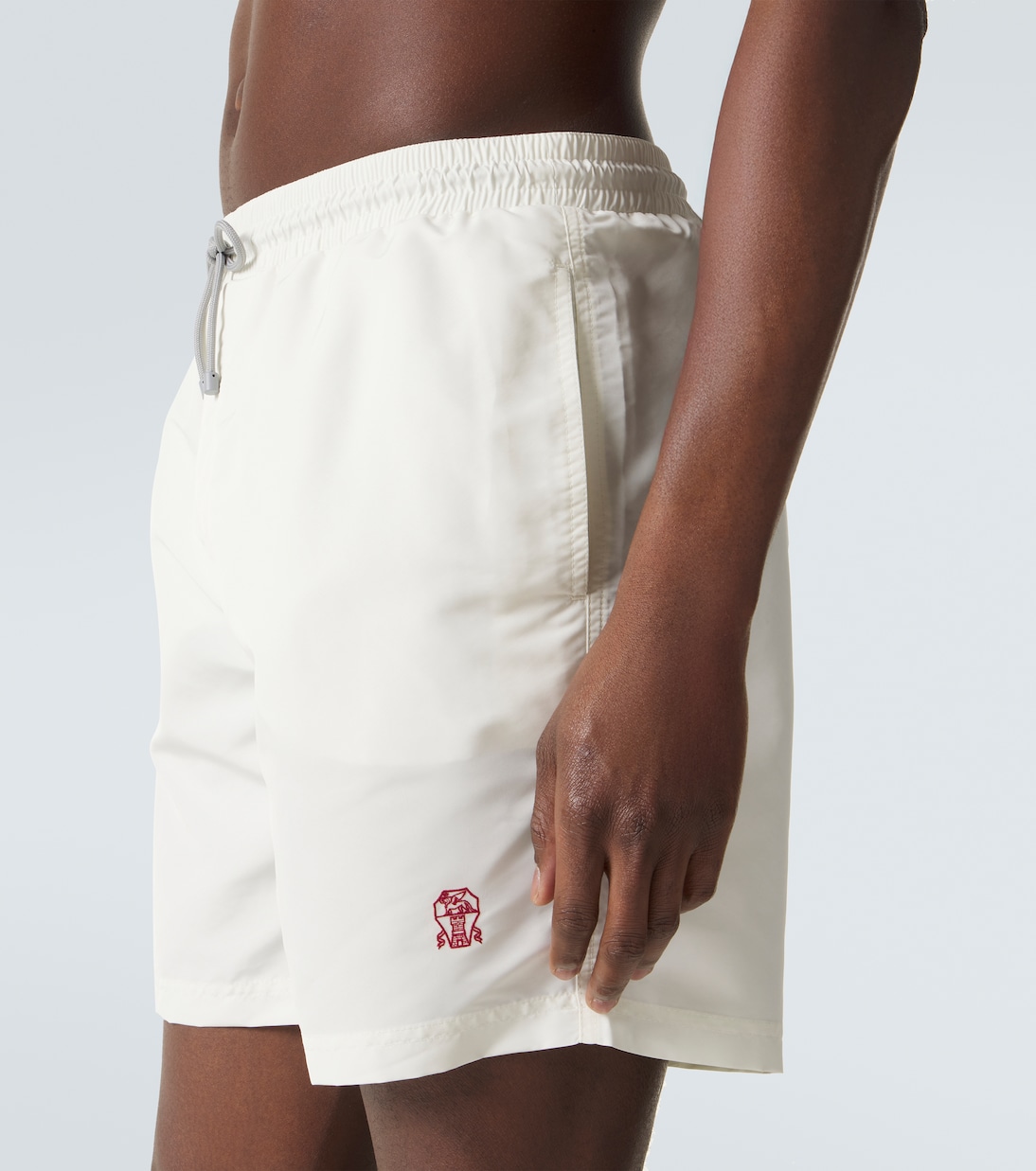 Logo swim trunks | Brunello Cucinelli