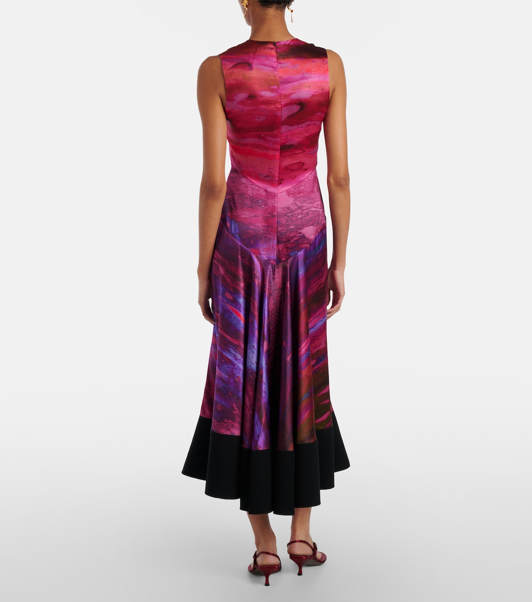 Printed midi dress | Roksanda