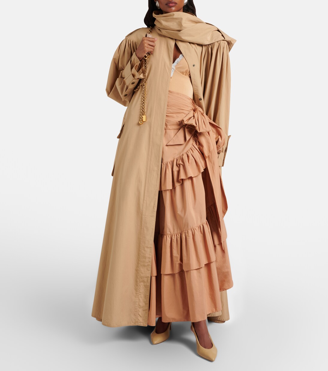 Suzie leather slingback pumps | Chloé