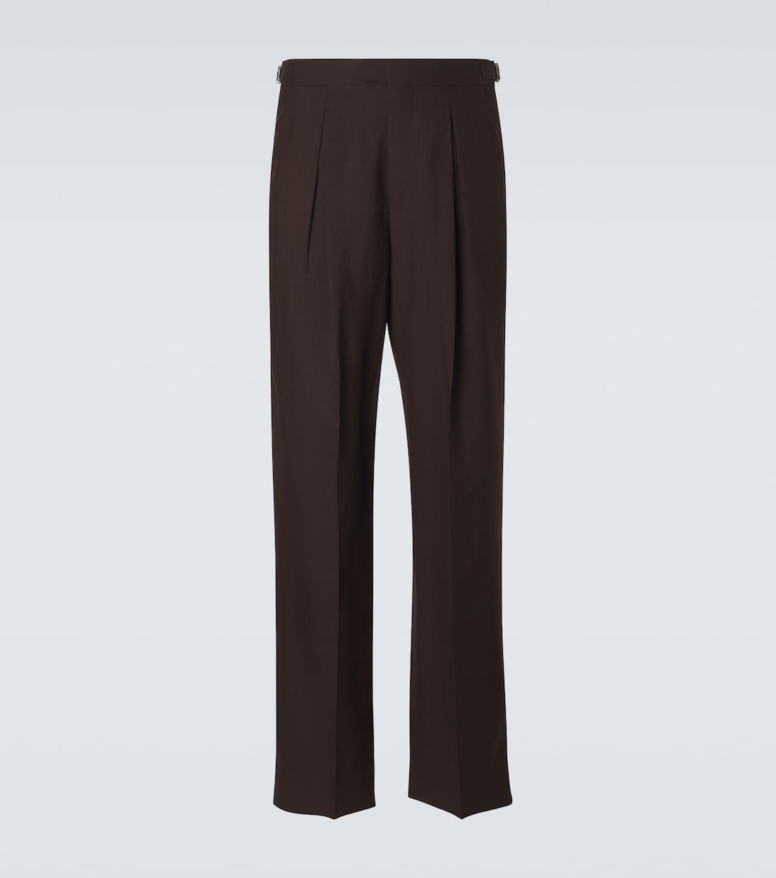 Johnny pleated linen and wool wide-leg pants | Umit Benan