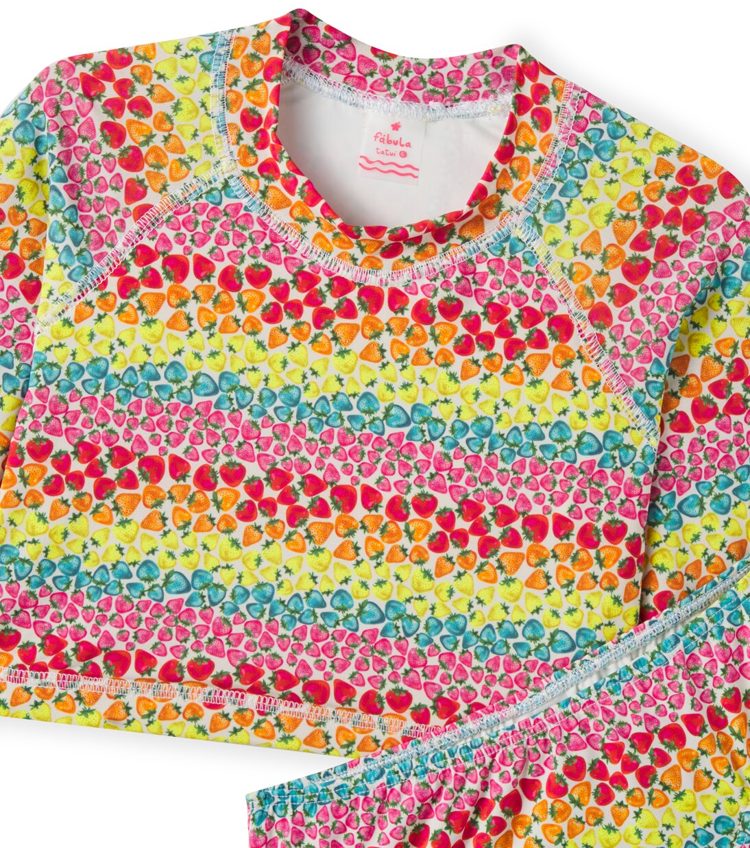 Rashguard top and bikini bottoms set | Fábula