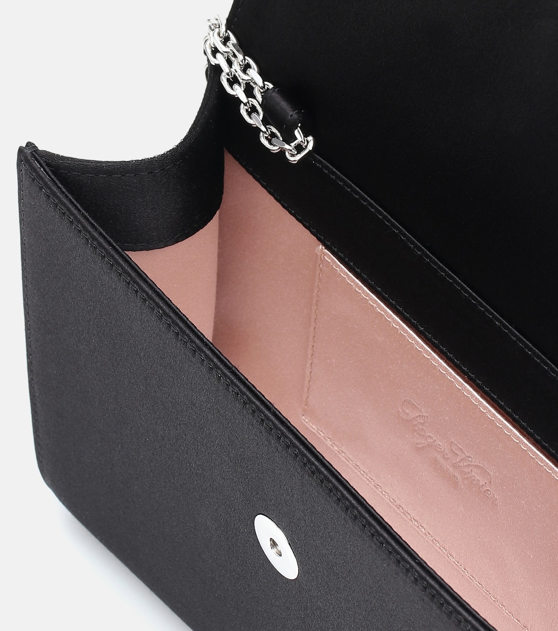 Clutch RV Bouquet in raso | Roger Vivier
