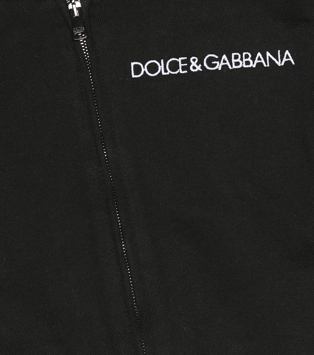Logo cotton-jersey hoodie | Dolce&Gabbana Kids