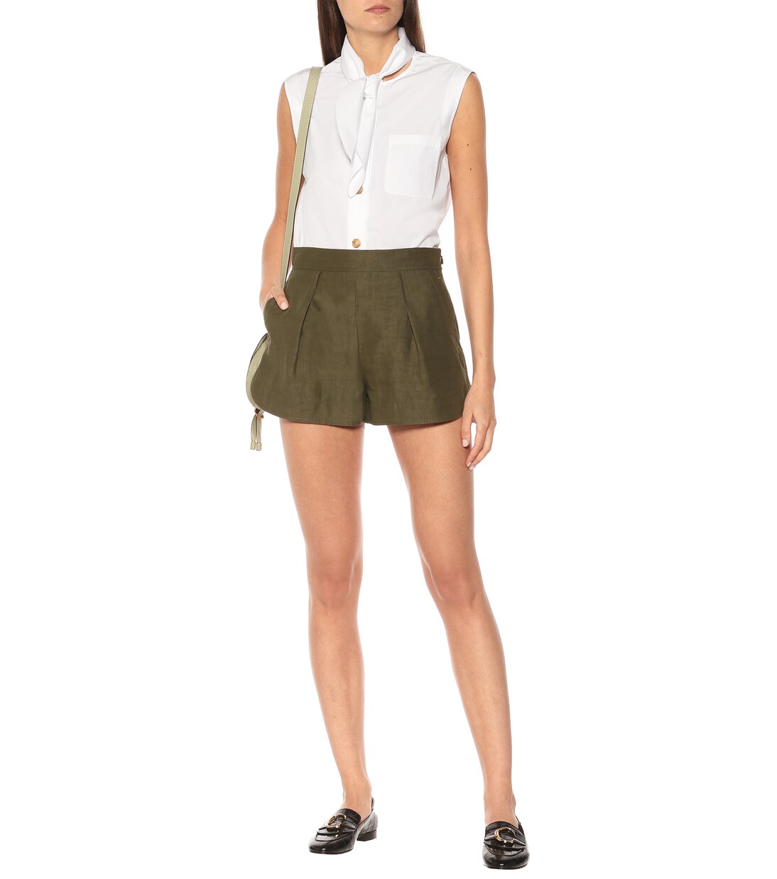 Shorts in lino e cotone | Chloé