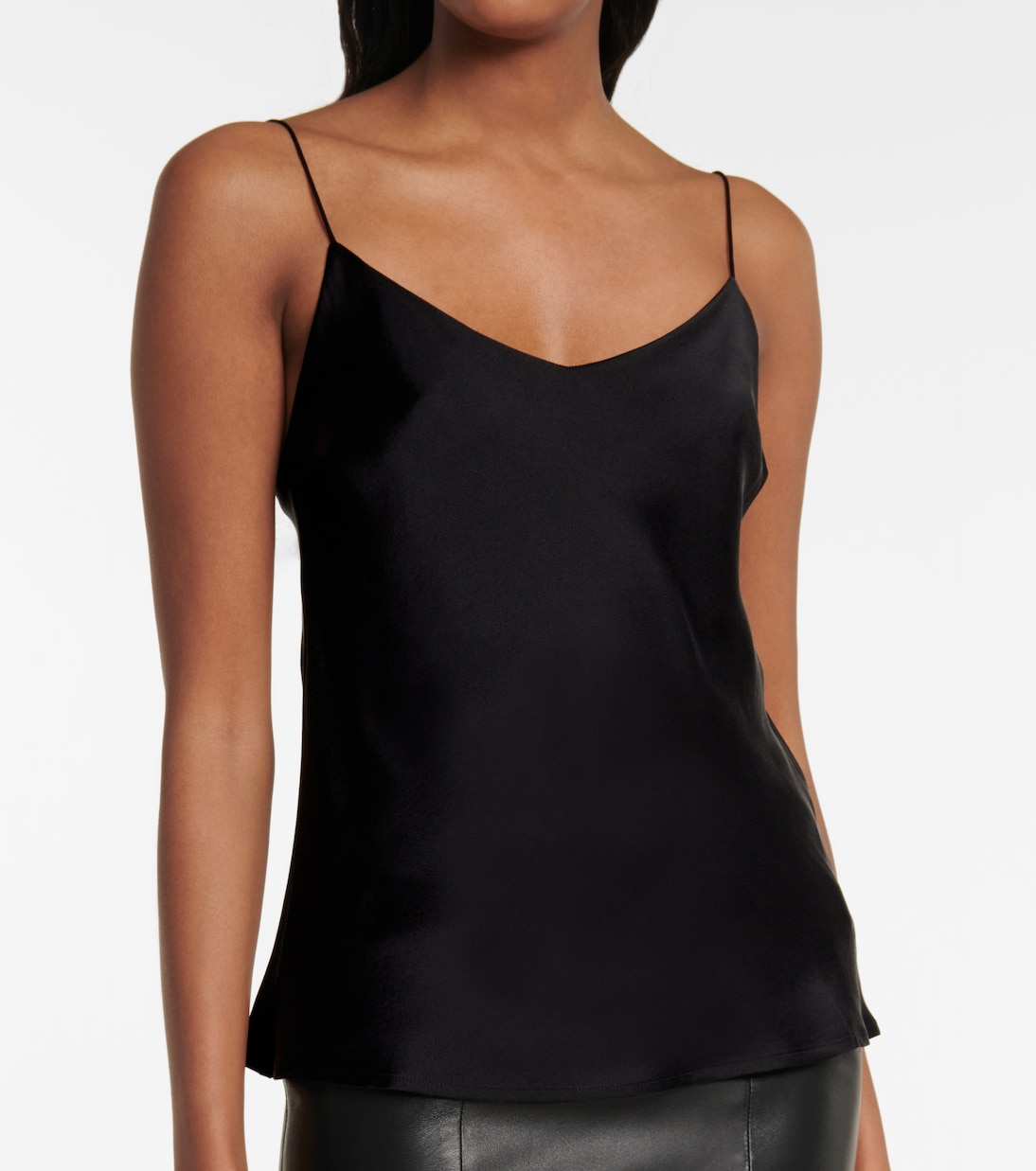 Milos silk satin camisole | Asceno