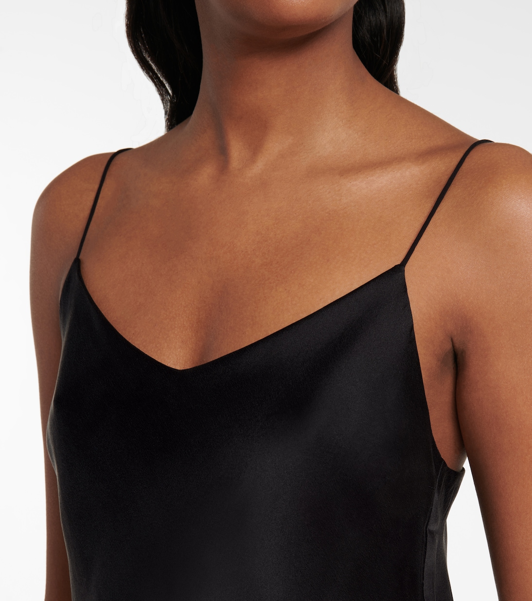 Milos silk satin camisole | Asceno