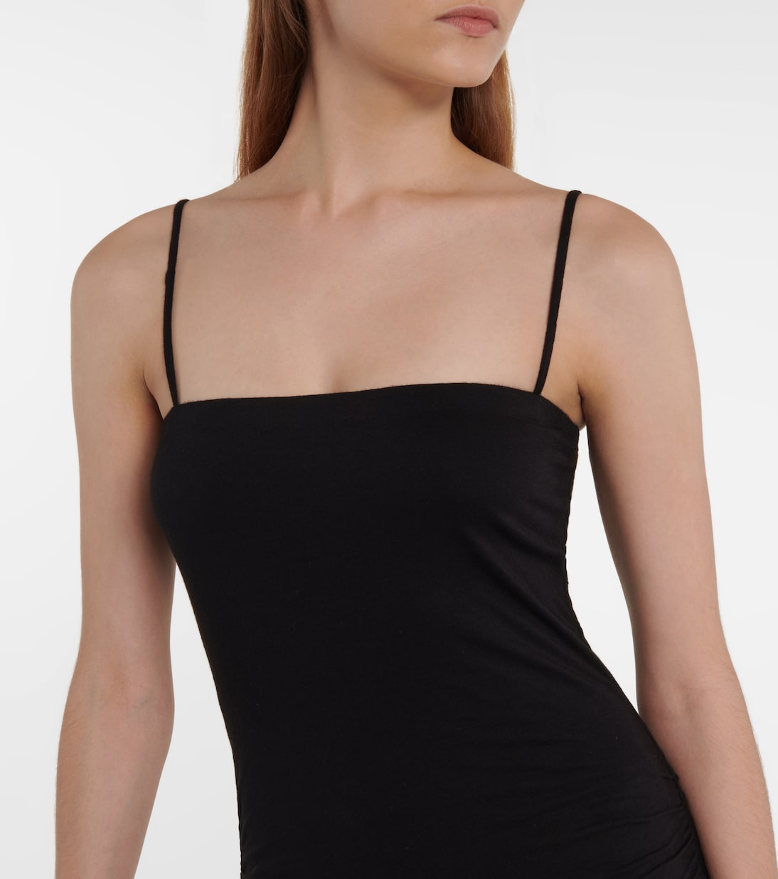 Dale stretch-cotton minidress | Velvet