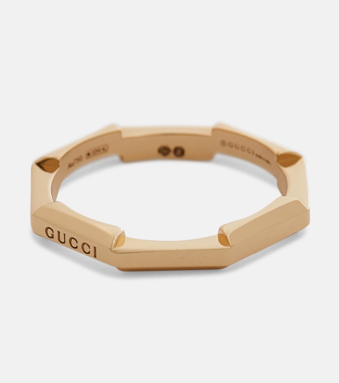 Anello GUCCI Link to Love in oro 18kt, perfetto per giovani stili unici