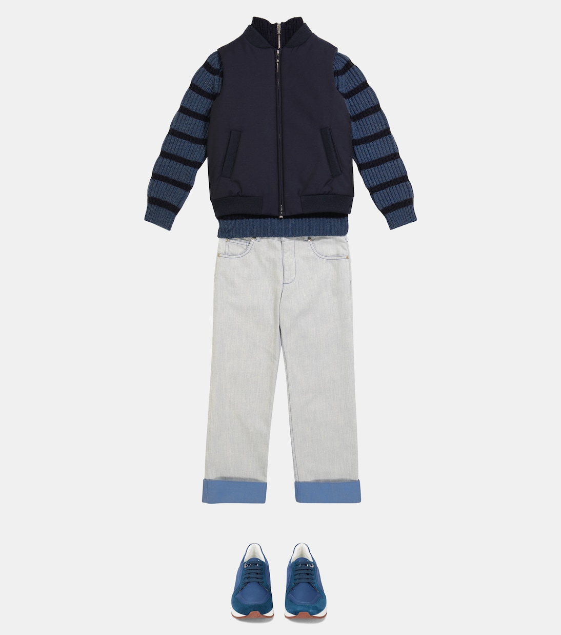 Baskets My Wind | Loro Piana Kids