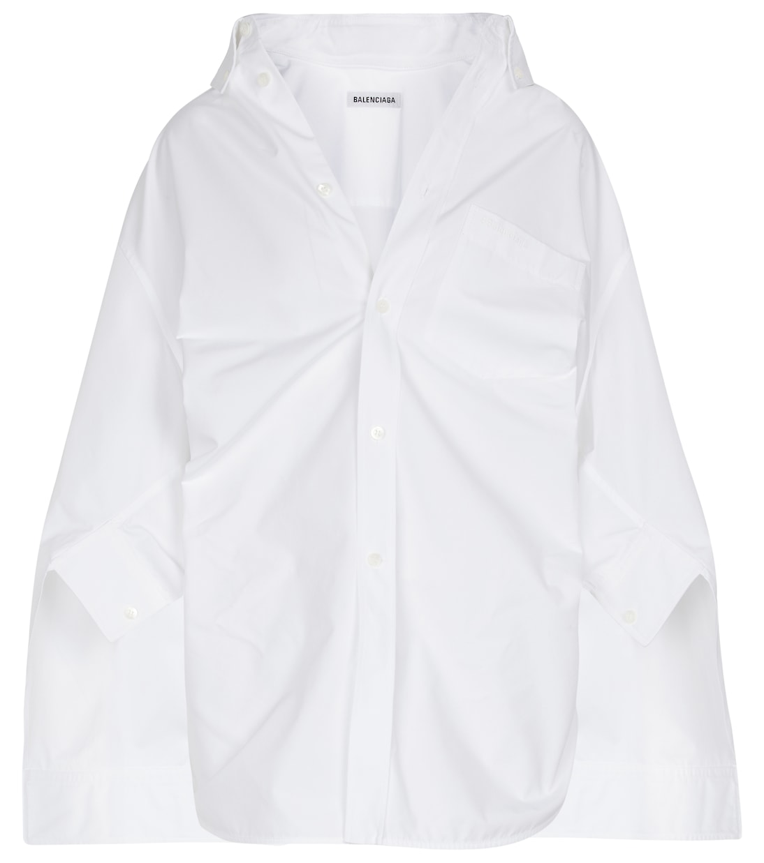 Camicia in popeline di cotone | Balenciaga