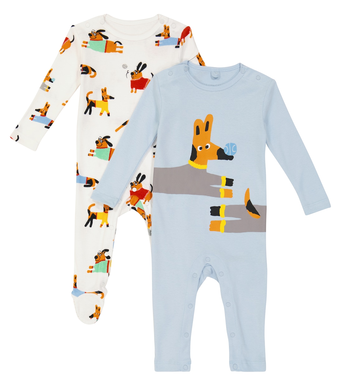Baby - Set di 2 tutine in cotone con stampa | Stella McCartney Kids