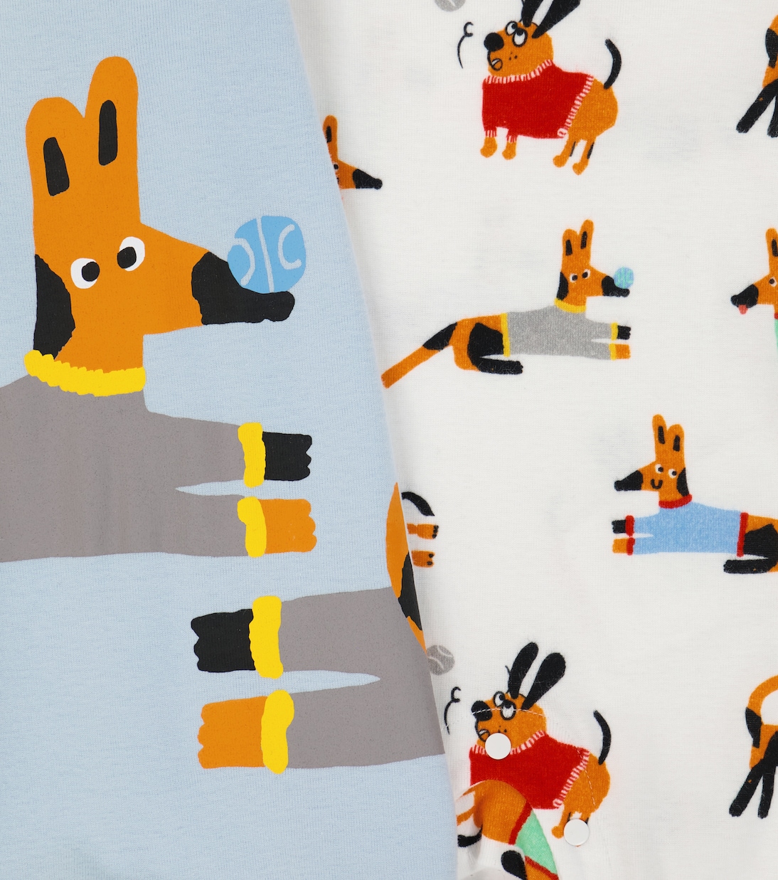 Baby - Set di 2 tutine in cotone con stampa | Stella McCartney Kids