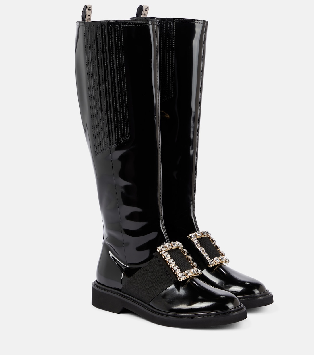 Botas altas Viv' Rangers de piel | Roger Vivier
