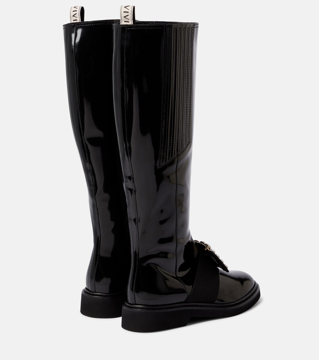 Botas altas Viv' Rangers de piel | Roger Vivier