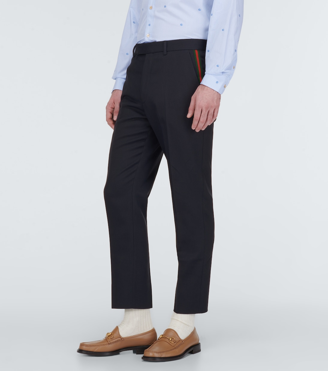 Cropped cotton pants | Gucci