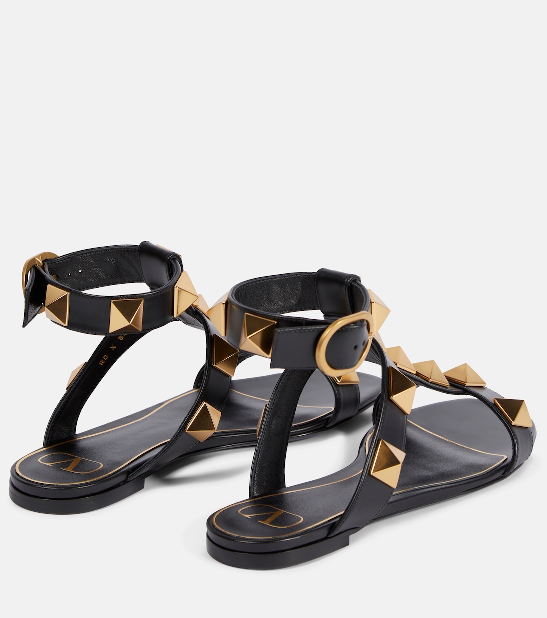 Roman Stud leather sandals | Valentino Garavani