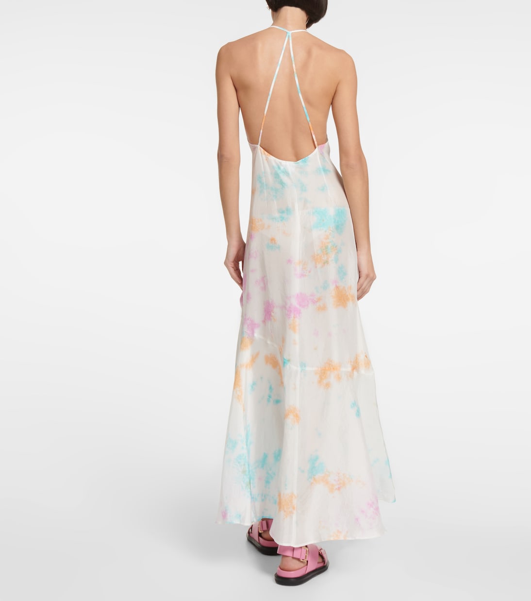 Maxikleid aus Seide | Anna Kosturova