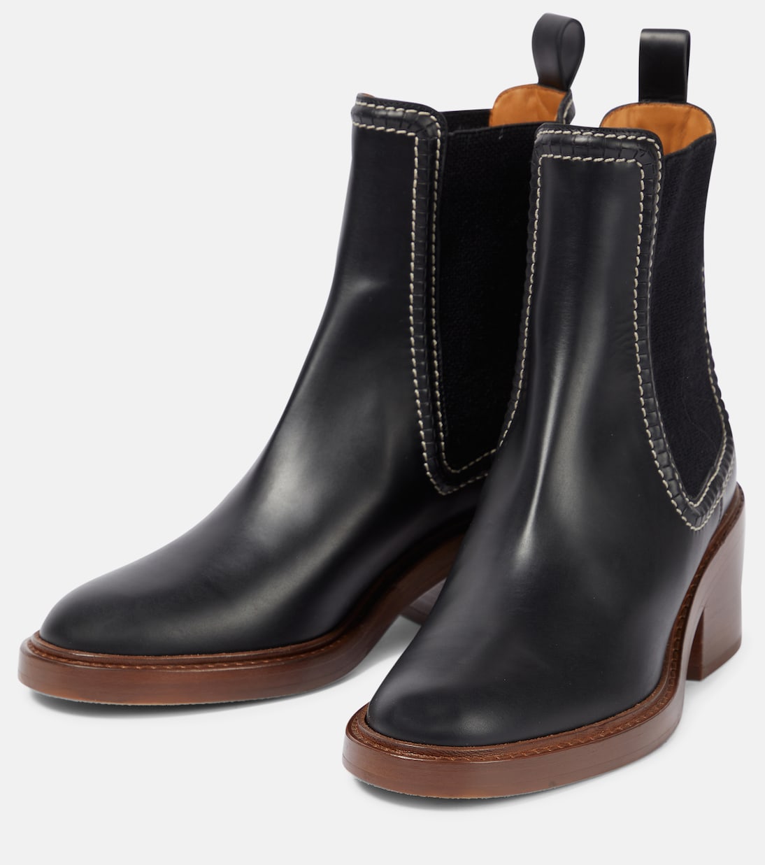 Bottines Mallo en cuir | Chloé