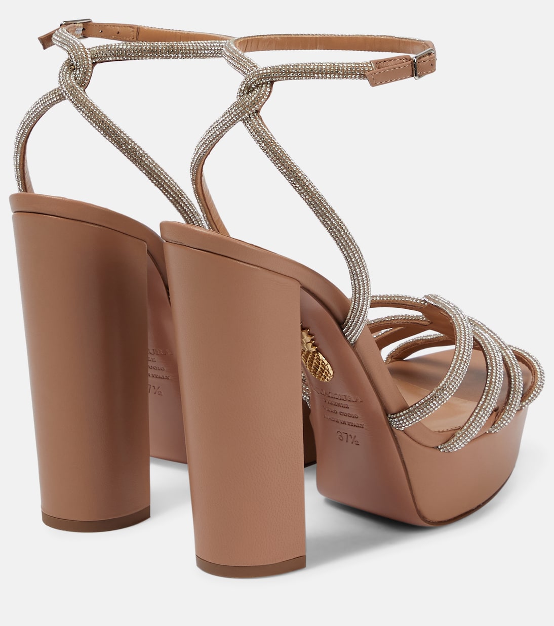Sandalen Moondust Plateau 140 | Aquazzura