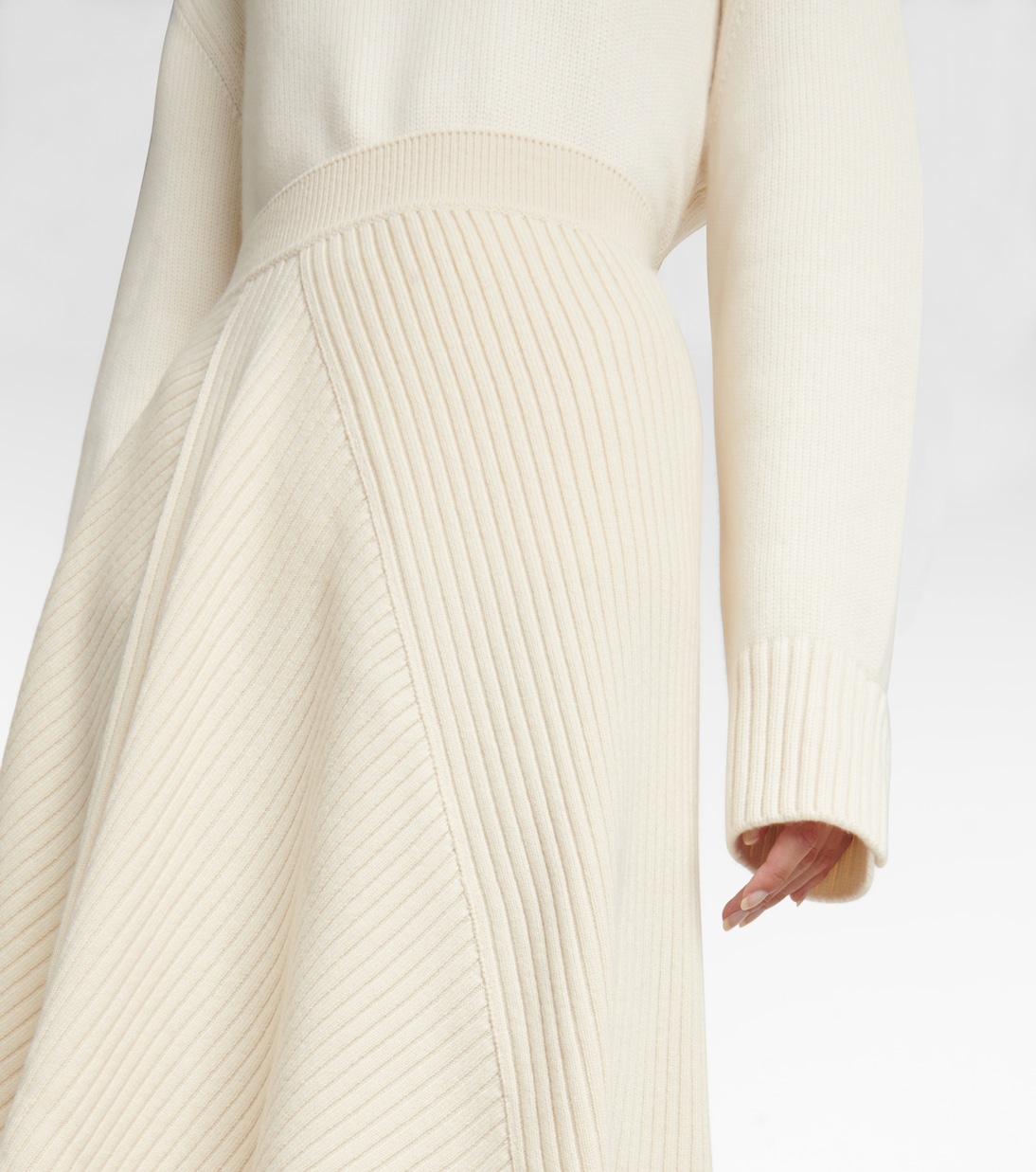 Jupe midi Mellbreak en cachemire | Loro Piana