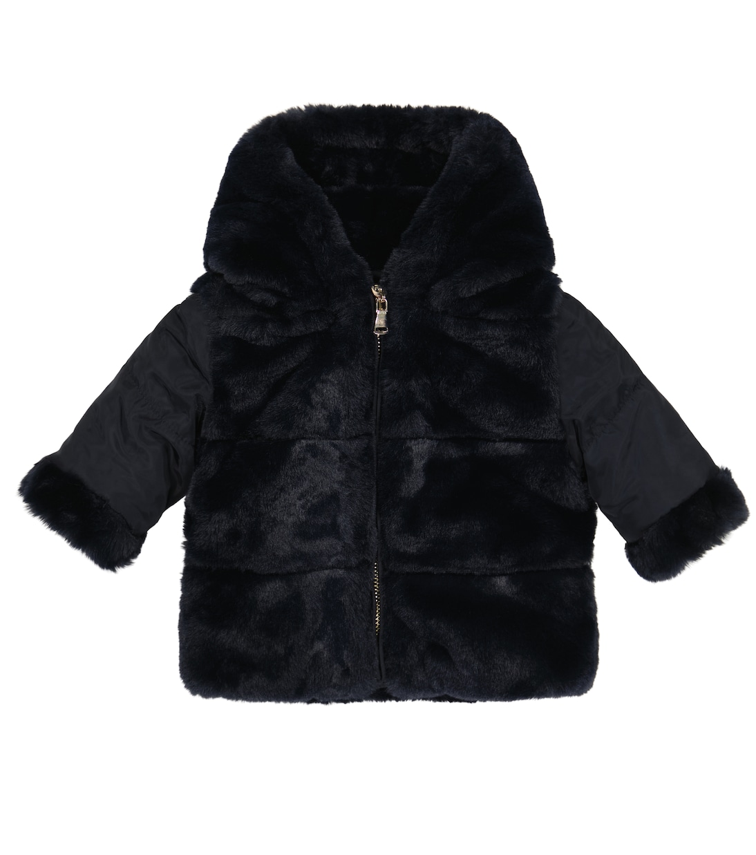 Baby Wendbare Jacke aus Faux Fur | Tartine et Chocolat