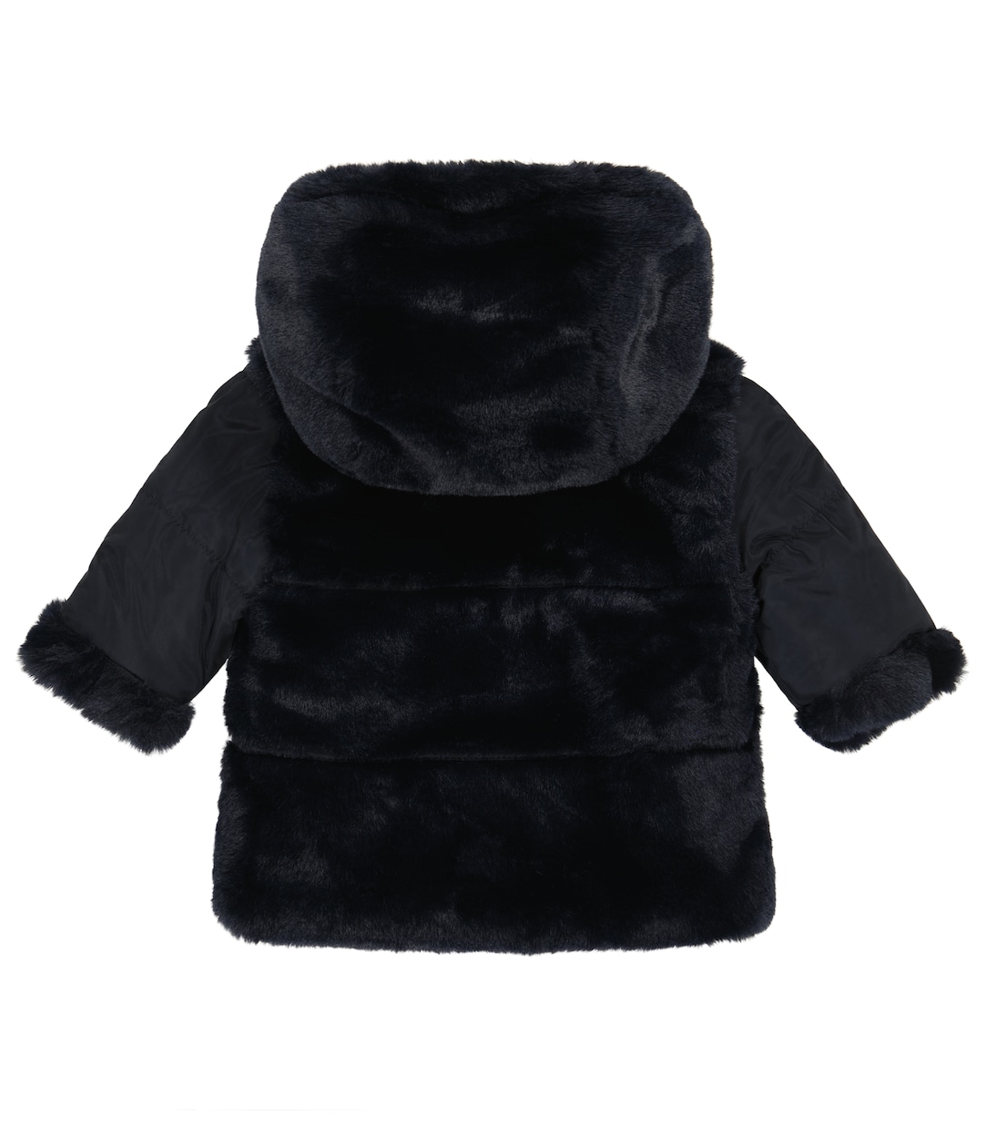 Baby Wendbare Jacke aus Faux Fur | Tartine et Chocolat