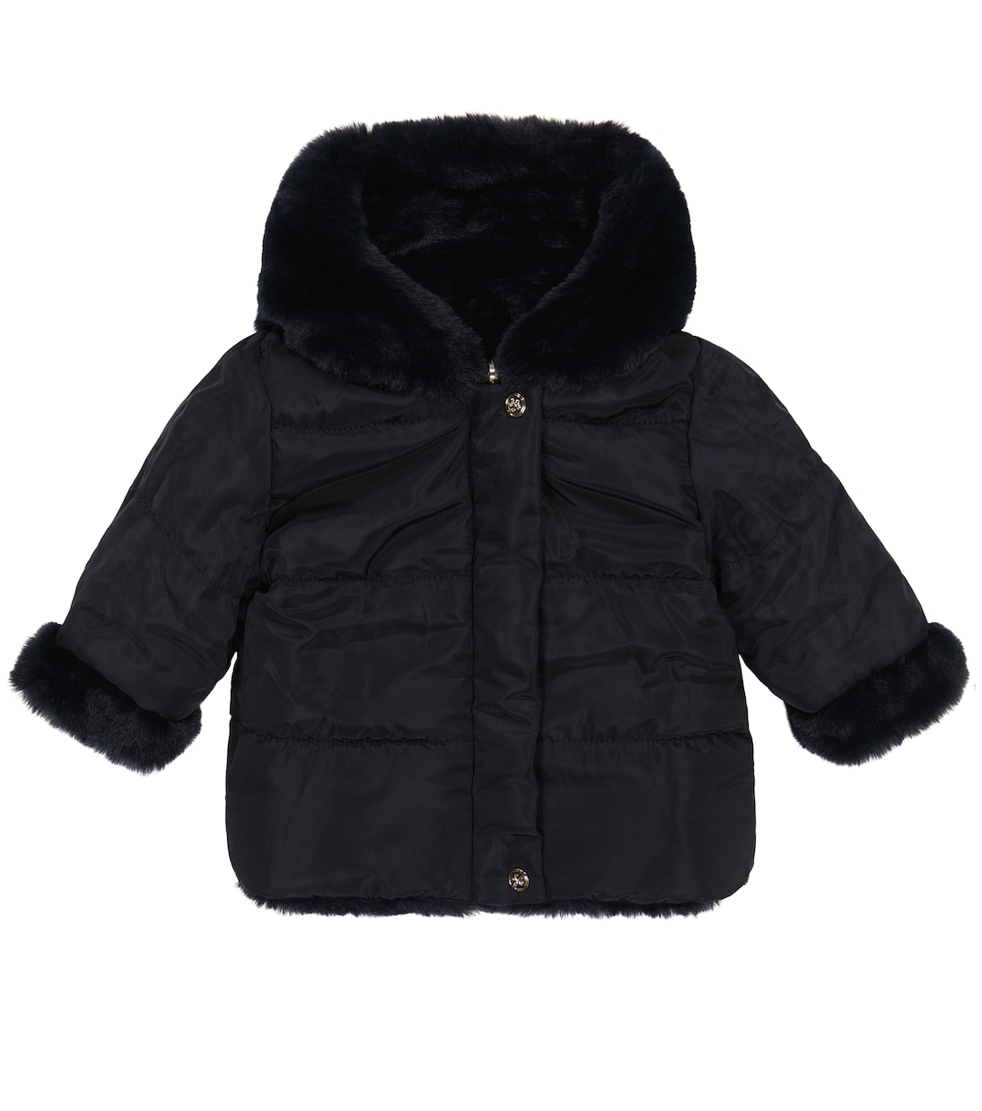 Baby Wendbare Jacke aus Faux Fur | Tartine et Chocolat