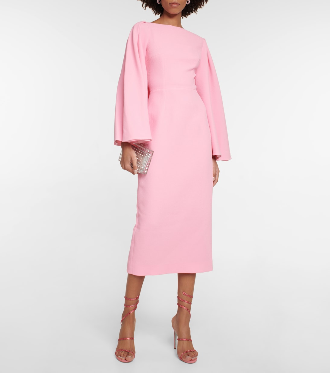 Switzy crêpe midi dress | Emilia Wickstead