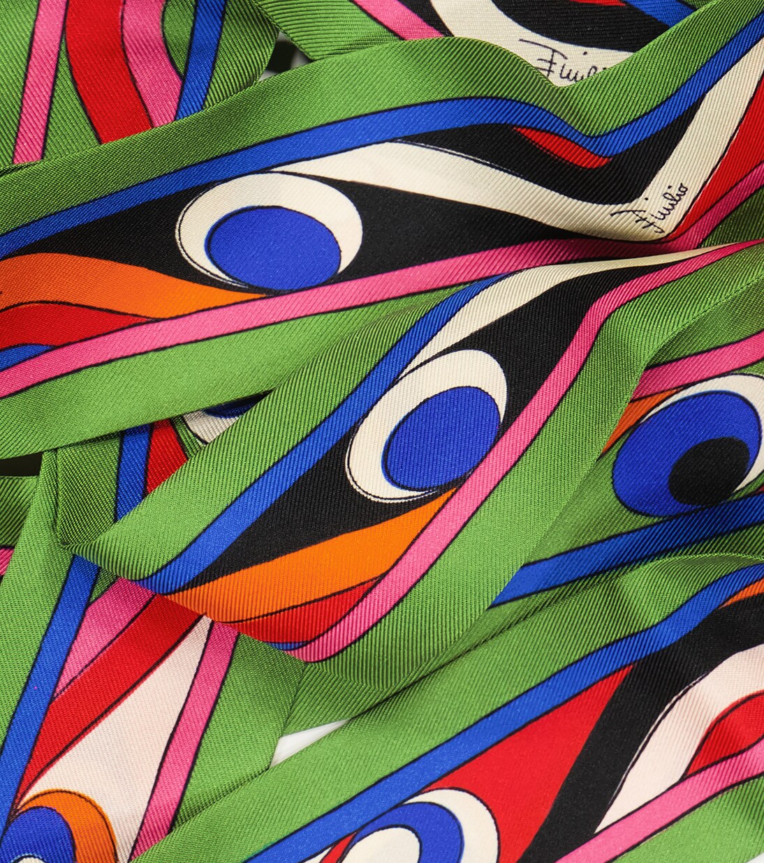 Printed silk scarf | Pucci