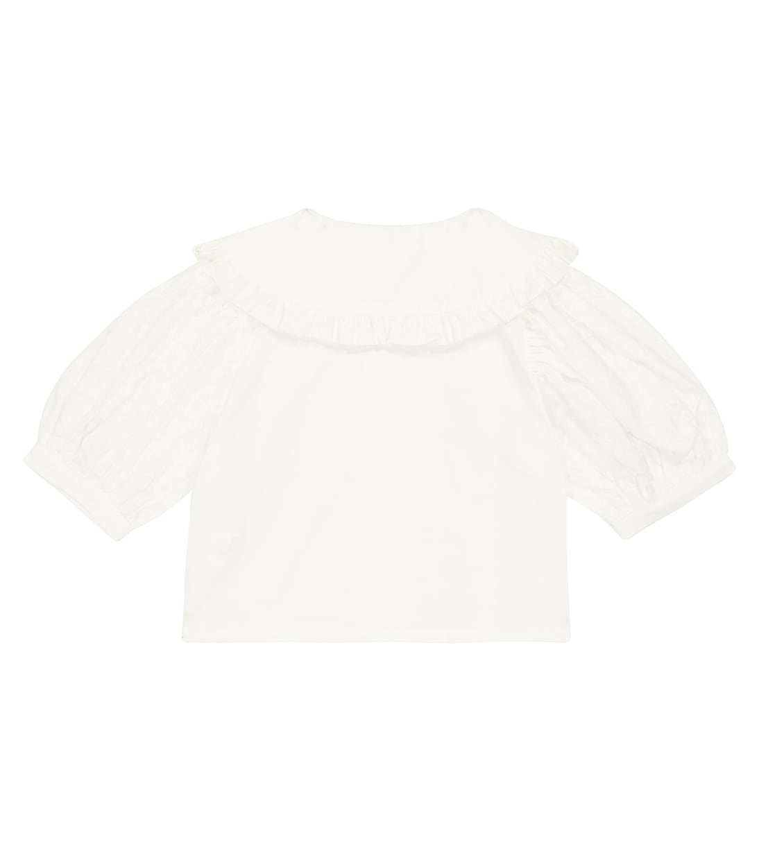 Antonella embroidered cotton blouse | The New Society