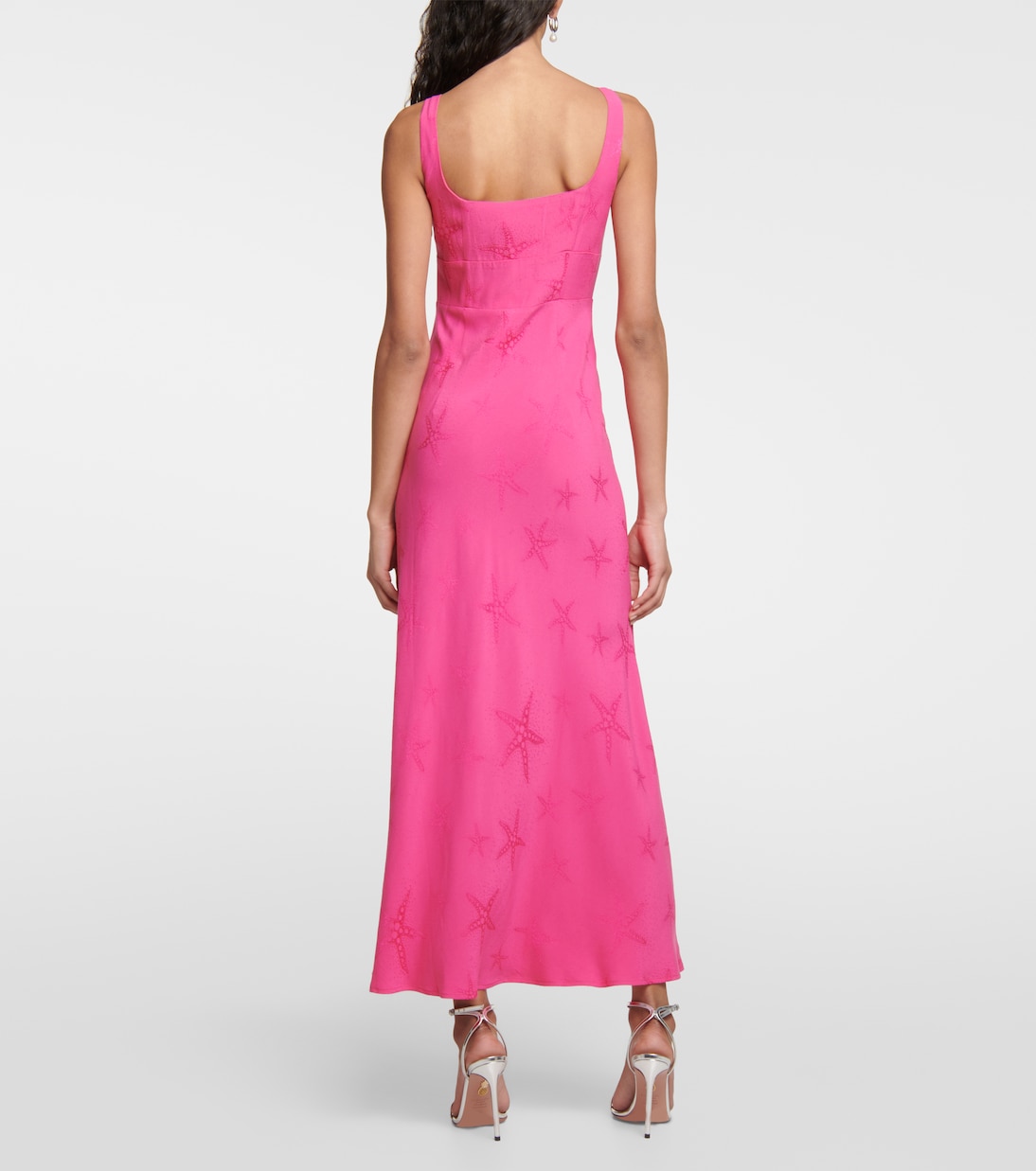 Benedict jacquard crêpe midi dress | Rixo