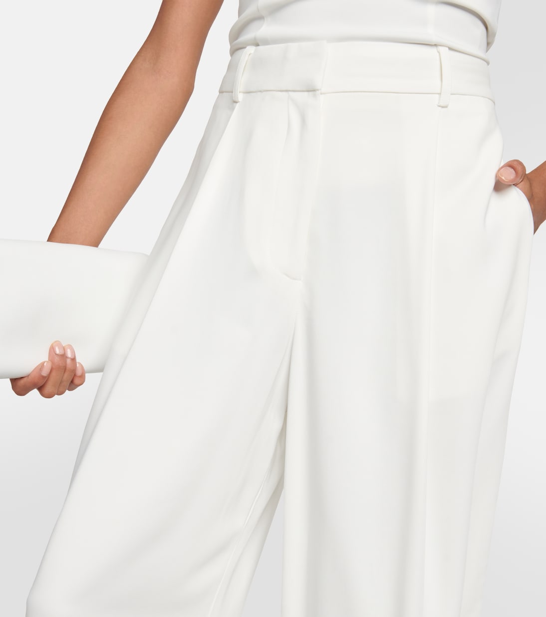 Pantalon ample en satin | CO