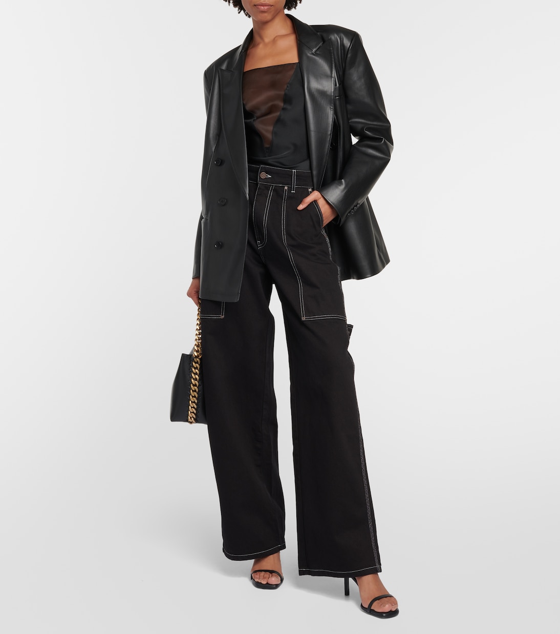 Jean ample à taille haute | Stella McCartney