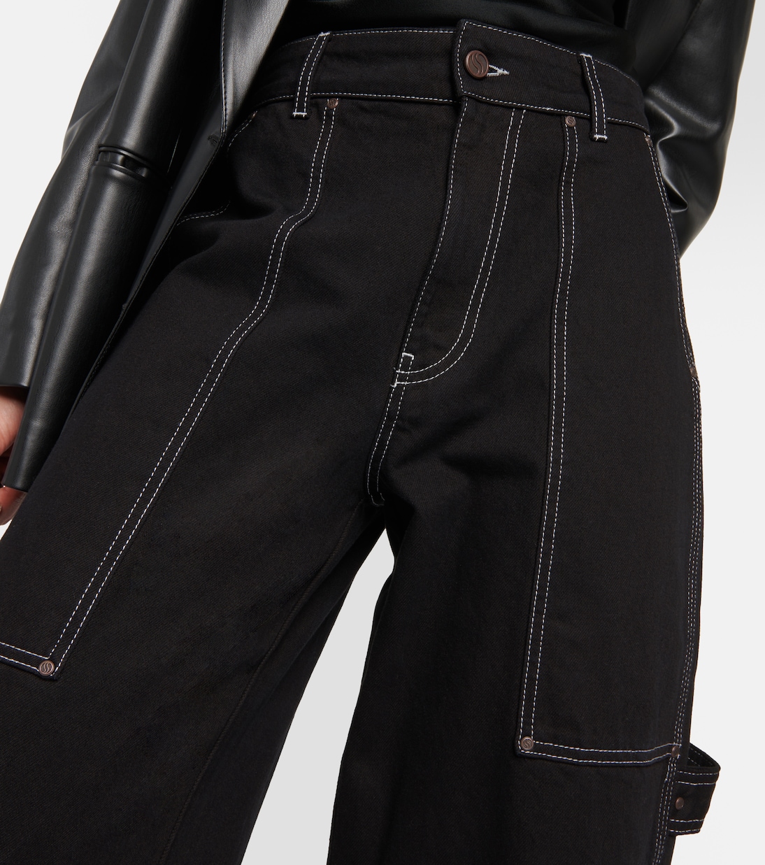 Jean ample à taille haute | Stella McCartney