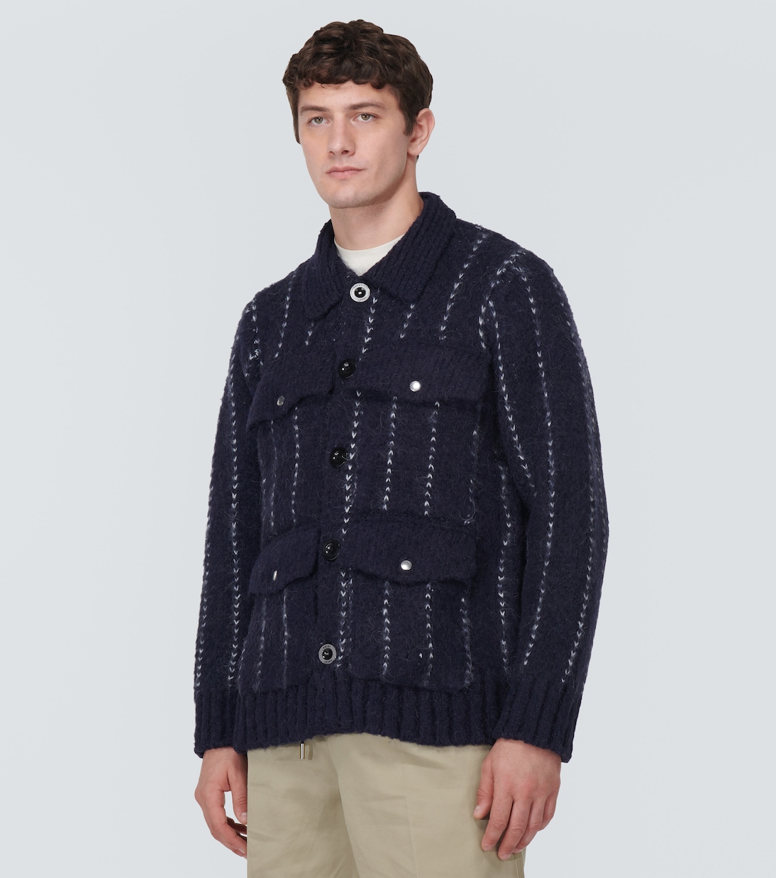 Chaqueta de mezcla de lana | Sacai