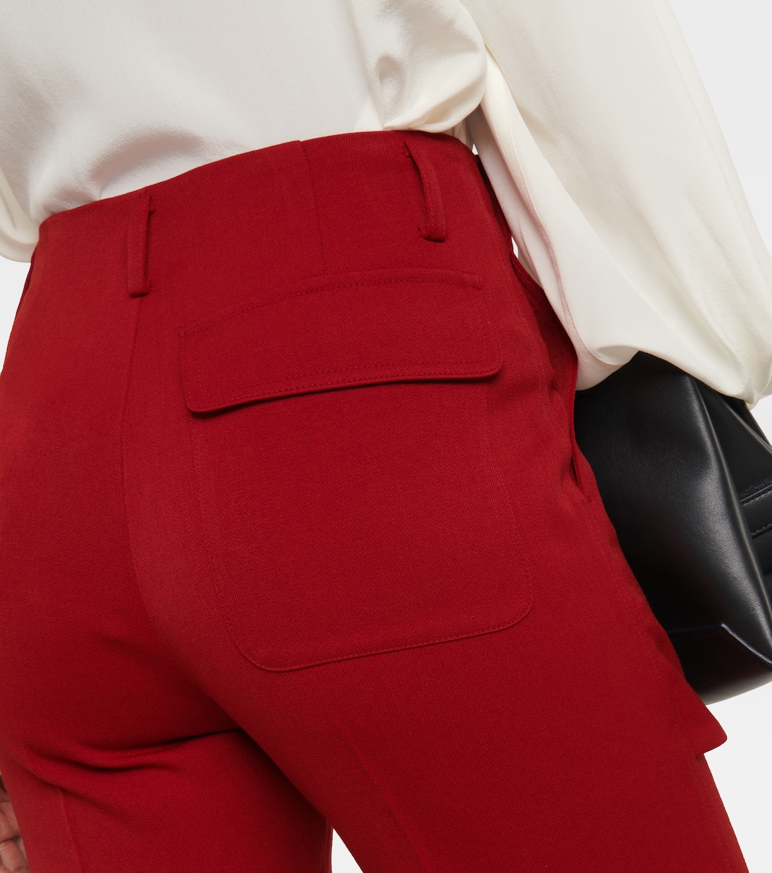 Pantalon droit à taille haute | Victoria Beckham