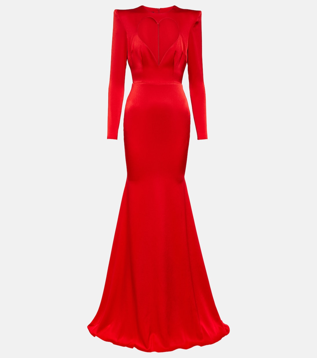 Garland cutout satin crêpe gown | Alex Perry