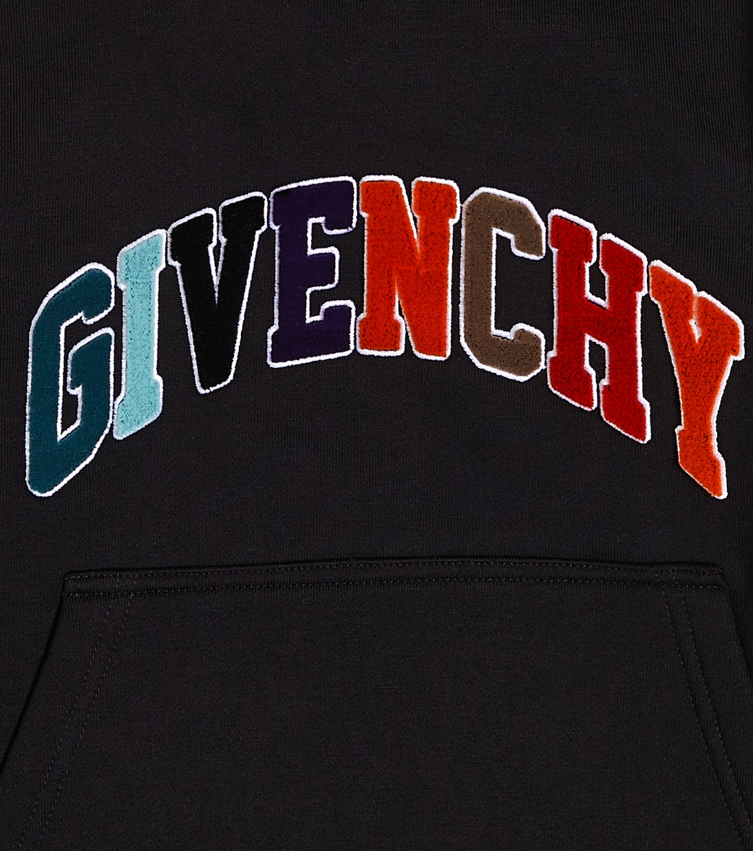 Felpa con cappuccio in misto cotone | Givenchy Kids