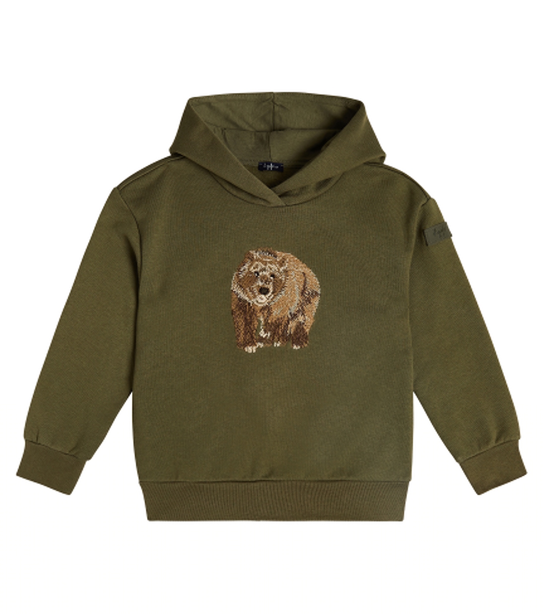 Sudadera en jersey de algodón estampada | Il Gufo