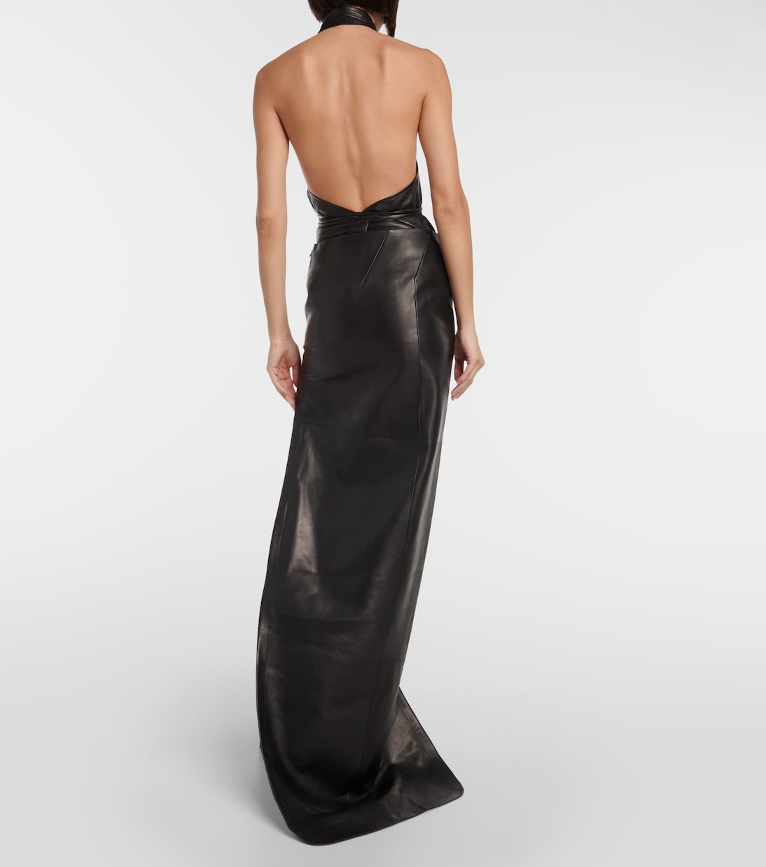 Falda larga de piel | Ann Demeulemeester