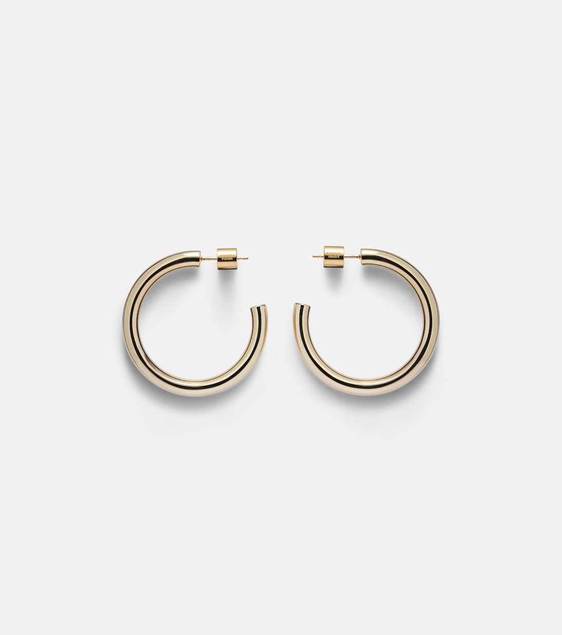 Orecchini a cerchio placcati oro 10kt MINI di Jennifer Fisher per giovani trendsetter