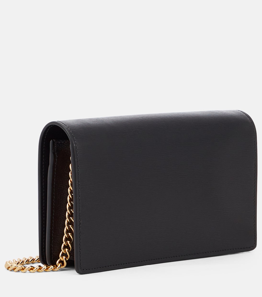 Portemonnaie mit Kettenriemen Gucci Script aus Leder | Gucci