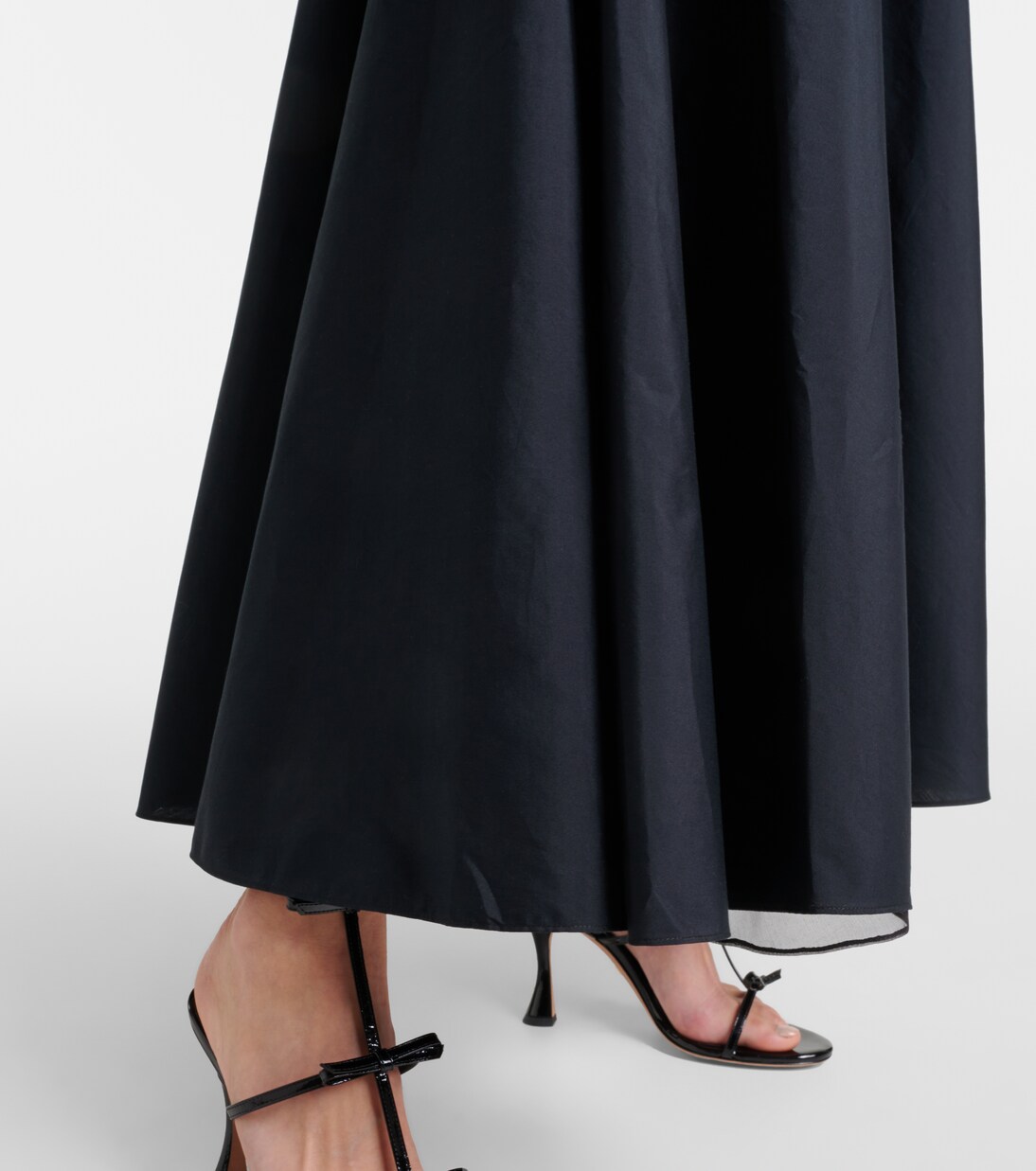 One-Shoulder-Robe aus Baumwolle | Giambattista Valli