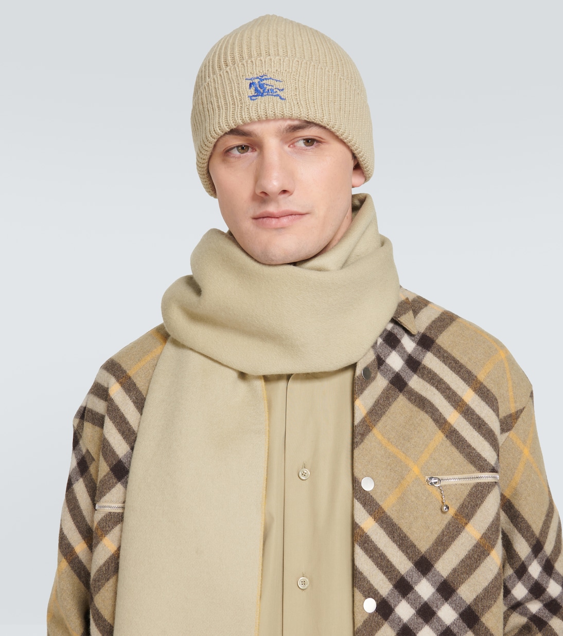 EKD ribbed-knit cashmere beanie | Burberry