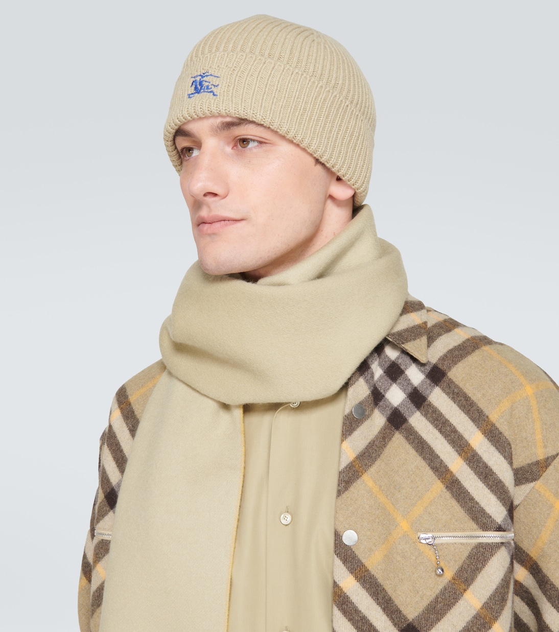 EKD ribbed-knit cashmere beanie | Burberry