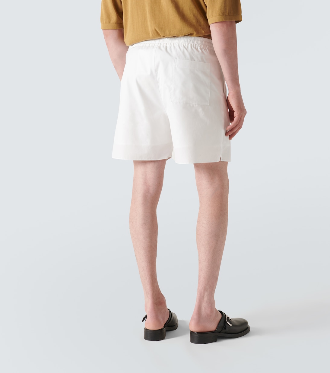 Shorts oxford de algodón | Auralee