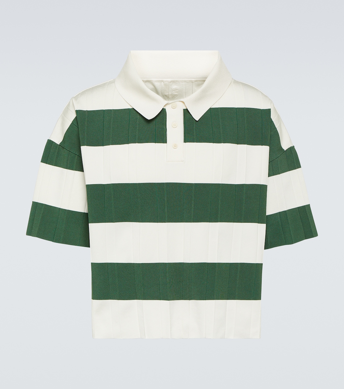 Polo Le Polo Bimini plisado a rayas | Jacquemus