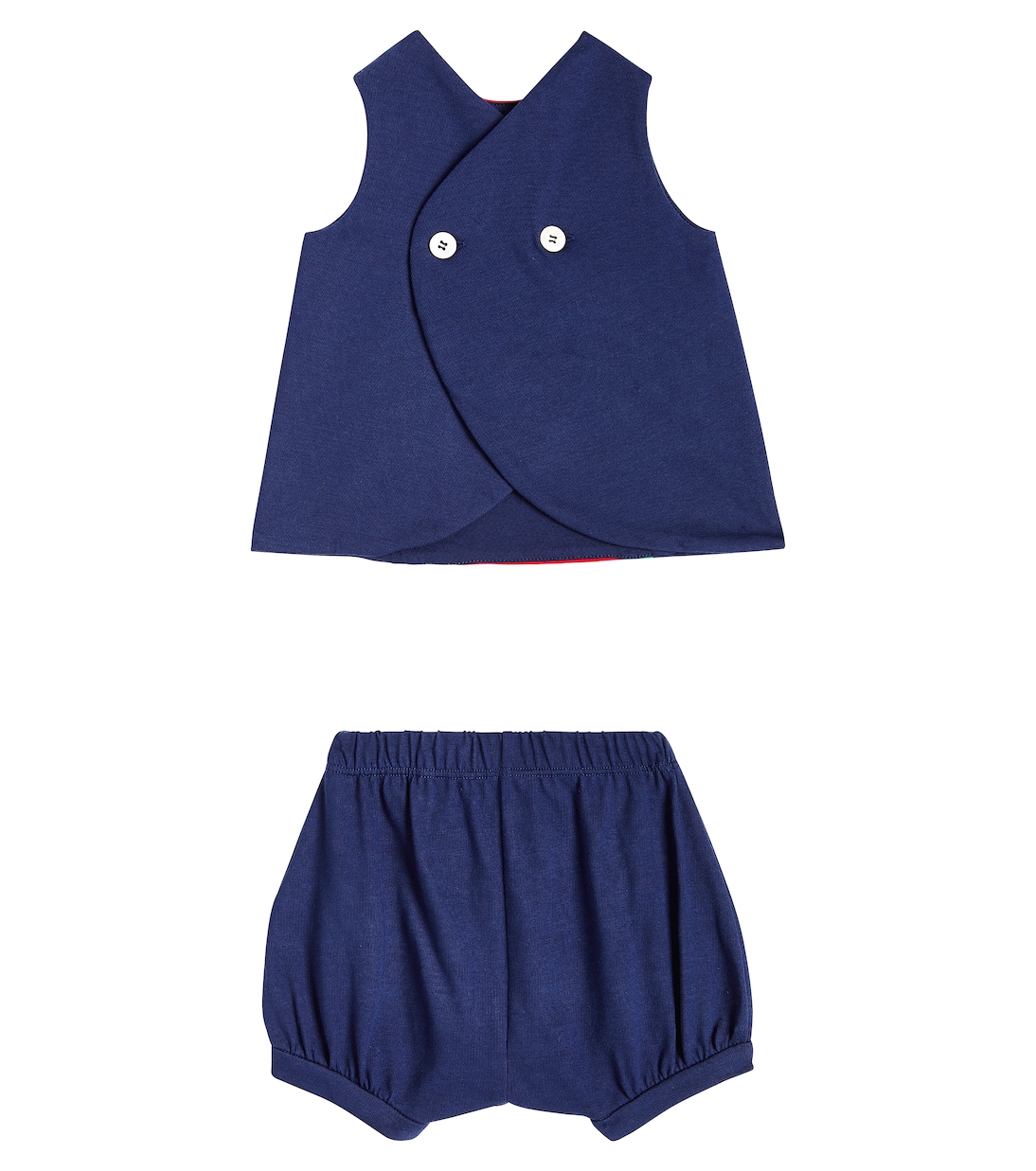 Baby - Top e culottes in cotone | Gucci Kids