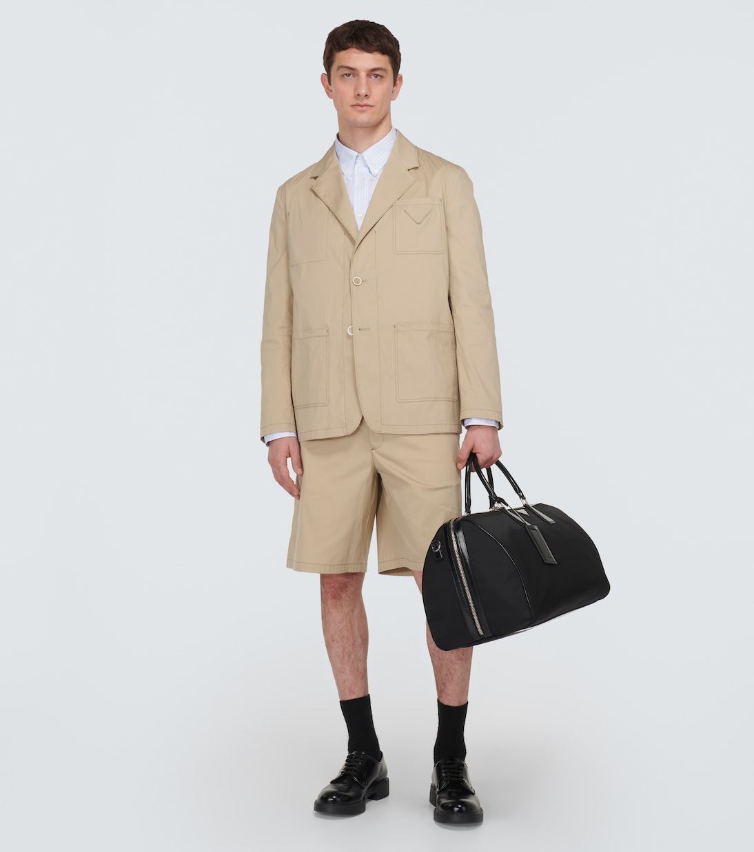 Blazer in misto cotone | Prada
